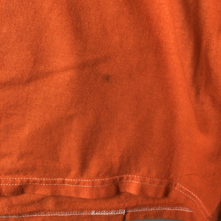 00'S Harley-Davidson Long Sleeve T-Shirt, Men's XXL cotton orange type Vintage Second Hand