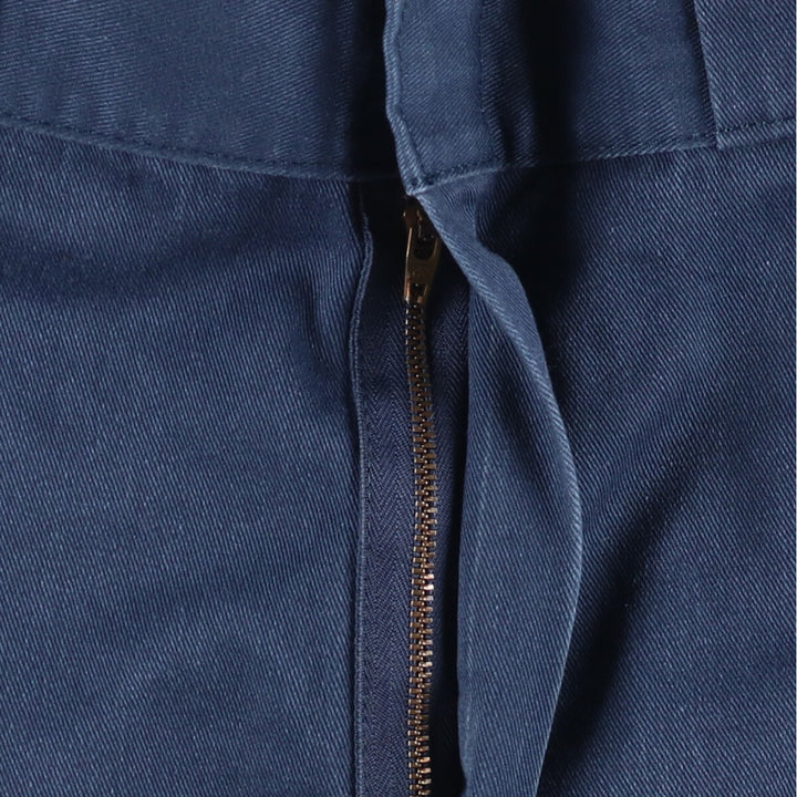 2000'S Dickies Work Shorts, Men's, Size W35 polyester navy blue type Vintage Second Hand