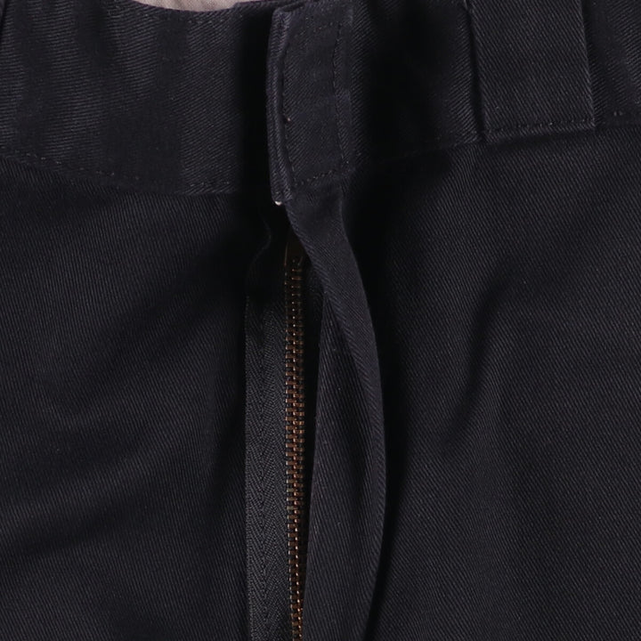00'S Dickies work shorts, half pants, men's size W34 polyester black type Vintage Second Hand