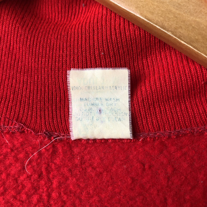 Vintage 1970'S Velva Sheen track jacket, made in the USA, size M, women's. acrylic red type Vintage Second Hand