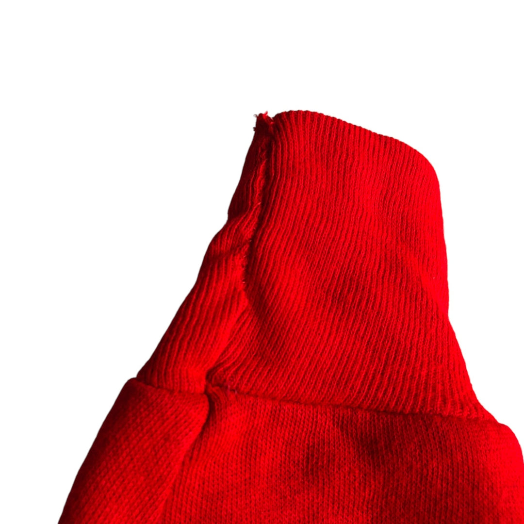 Vintage 1970'S Velva Sheen track jacket, made in the USA, size M, women's. acrylic red type Vintage Second Hand