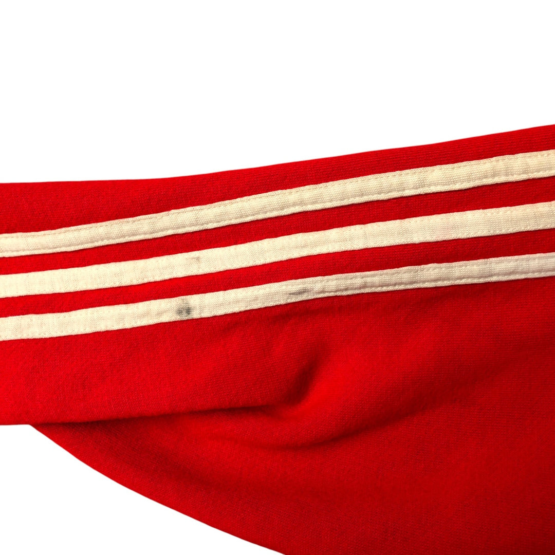 Vintage 1970'S Velva Sheen track jacket, made in the USA, size M, women's. acrylic red type Vintage Second Hand