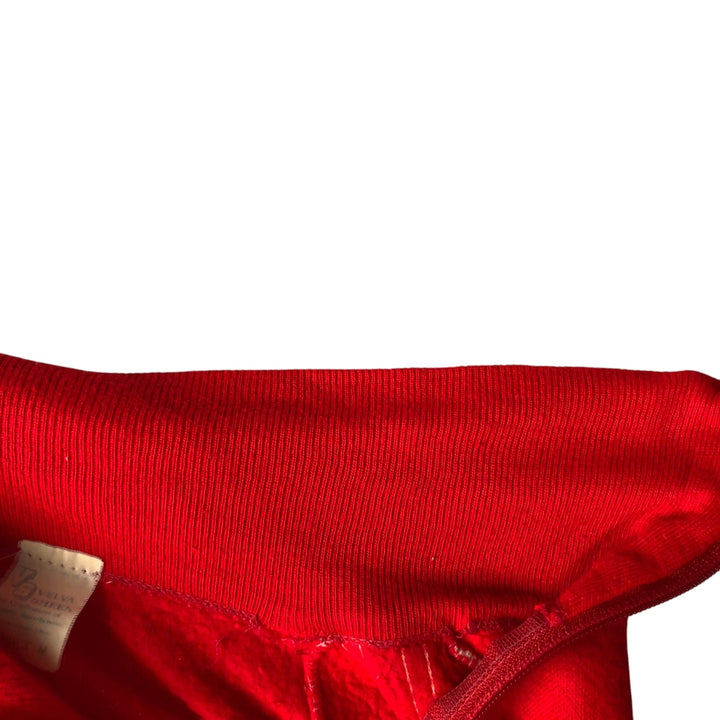 Vintage 1970'S Velva Sheen track jacket, made in the USA, size M, women's. acrylic red type Vintage Second Hand