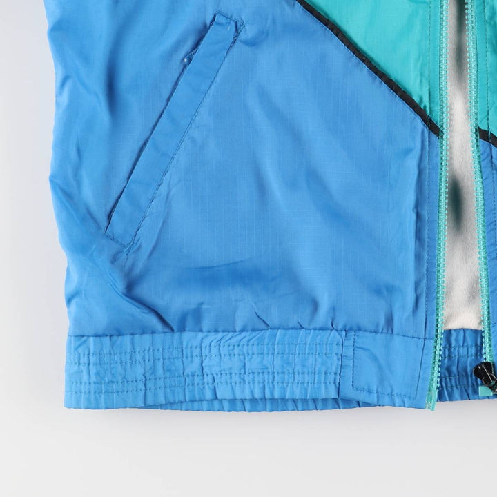 90'S Vintage Nike NIKE Silver Tag Nylon Jacket with Back Logo, Women's Size Medium Nylon Emerald green Vintage Second Hand