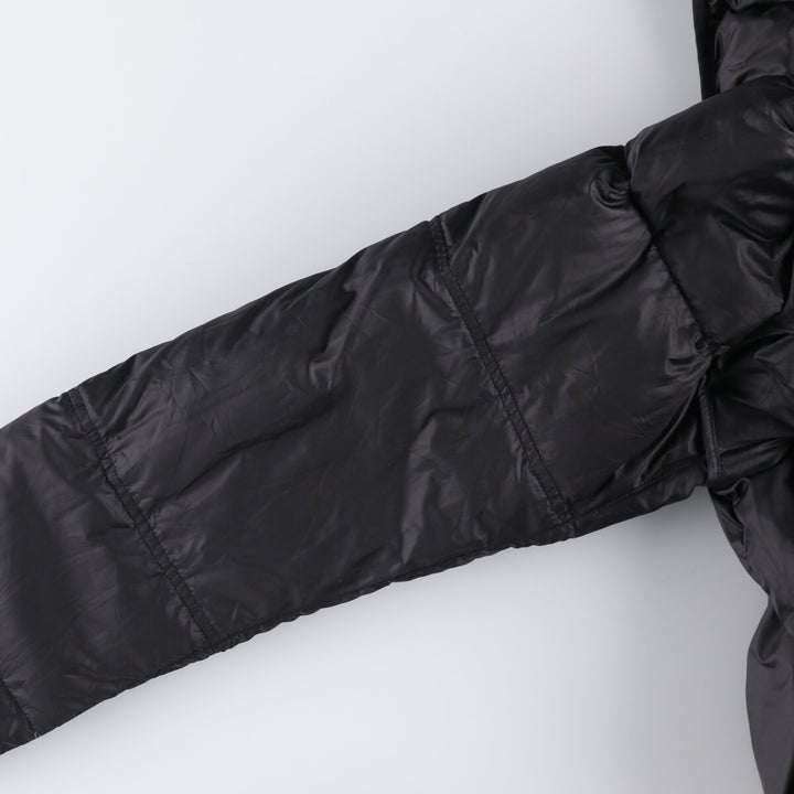 Nike Storm-Fit Down Parka, Men's Size L polyester black type Vintage Second Hand