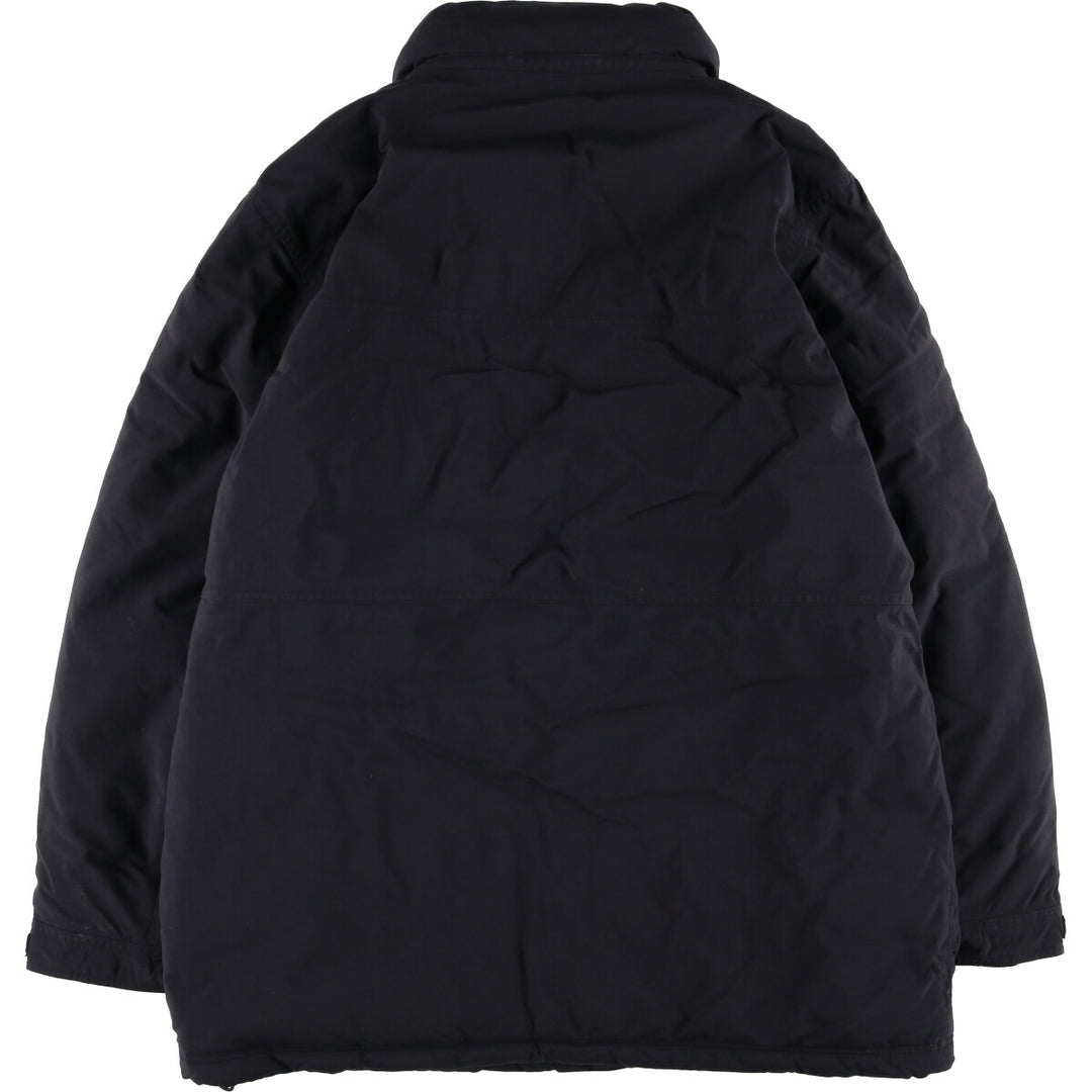 00'S Eddie Bauer goose down jacket, men's size L Nylon black type Vintage Second Hand