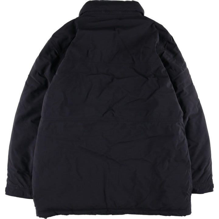 00'S Eddie Bauer goose down jacket, men's size L Nylon black type Vintage Second Hand