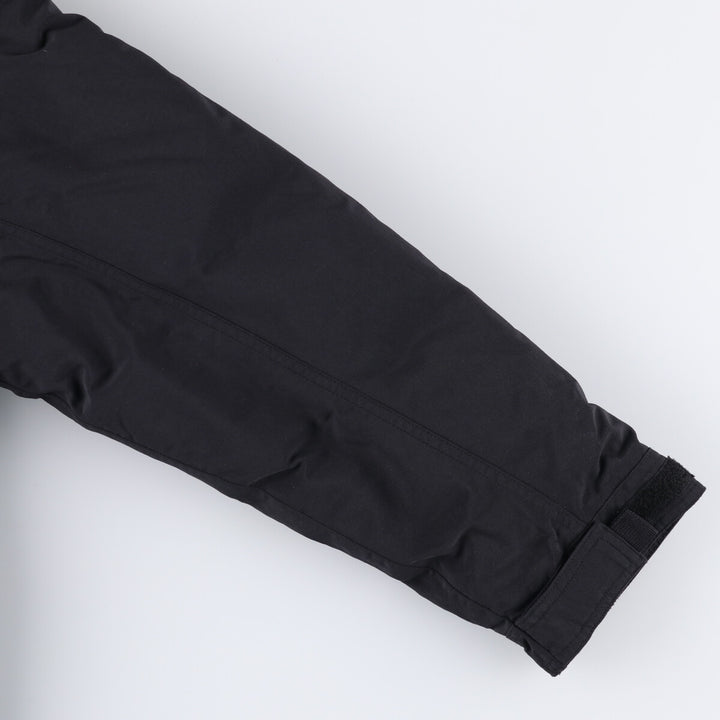 00'S Eddie Bauer goose down jacket, men's size L Nylon black type Vintage Second Hand