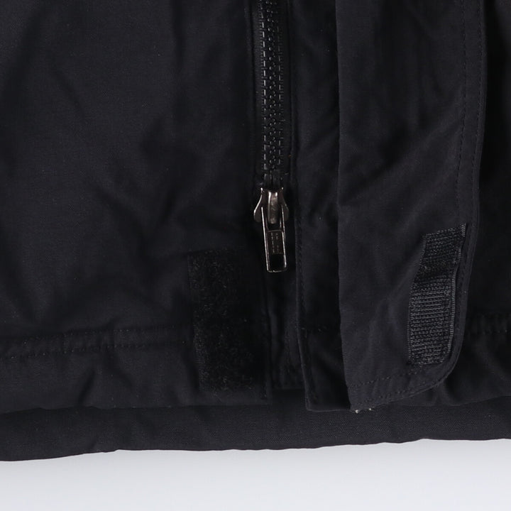 00'S Eddie Bauer goose down jacket, men's size L Nylon black type Vintage Second Hand