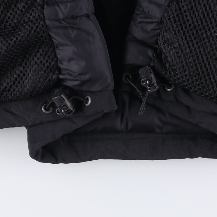 00'S Eddie Bauer goose down jacket, men's size L Nylon black type Vintage Second Hand