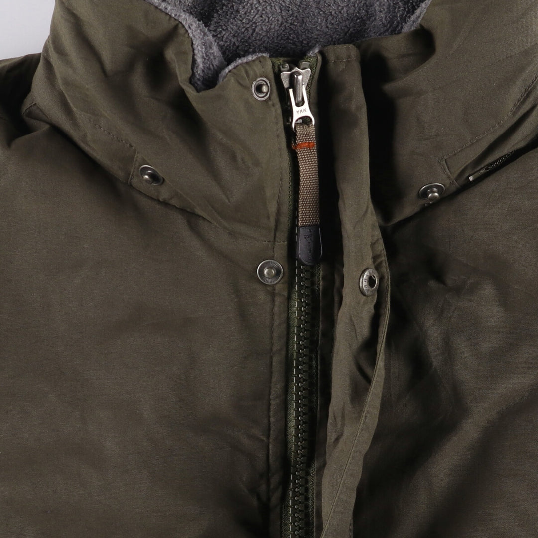 Eddie Bauer WEATHEREDGE Goose Down Jacket, Men's Size L polyester Khaki type Vintage Second Hand