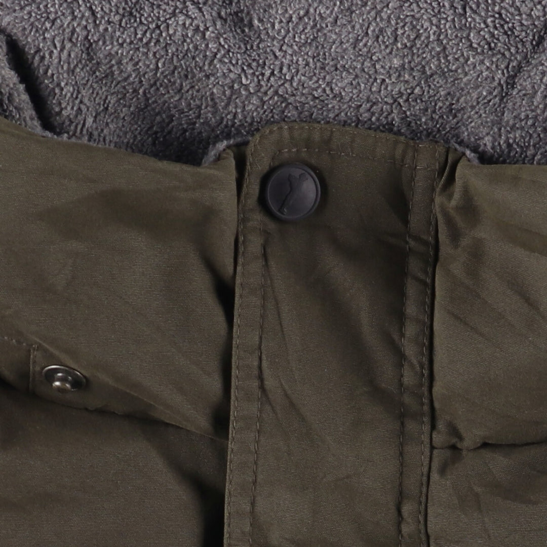 Eddie Bauer WEATHEREDGE Goose Down Jacket, Men's Size L polyester Khaki type Vintage Second Hand