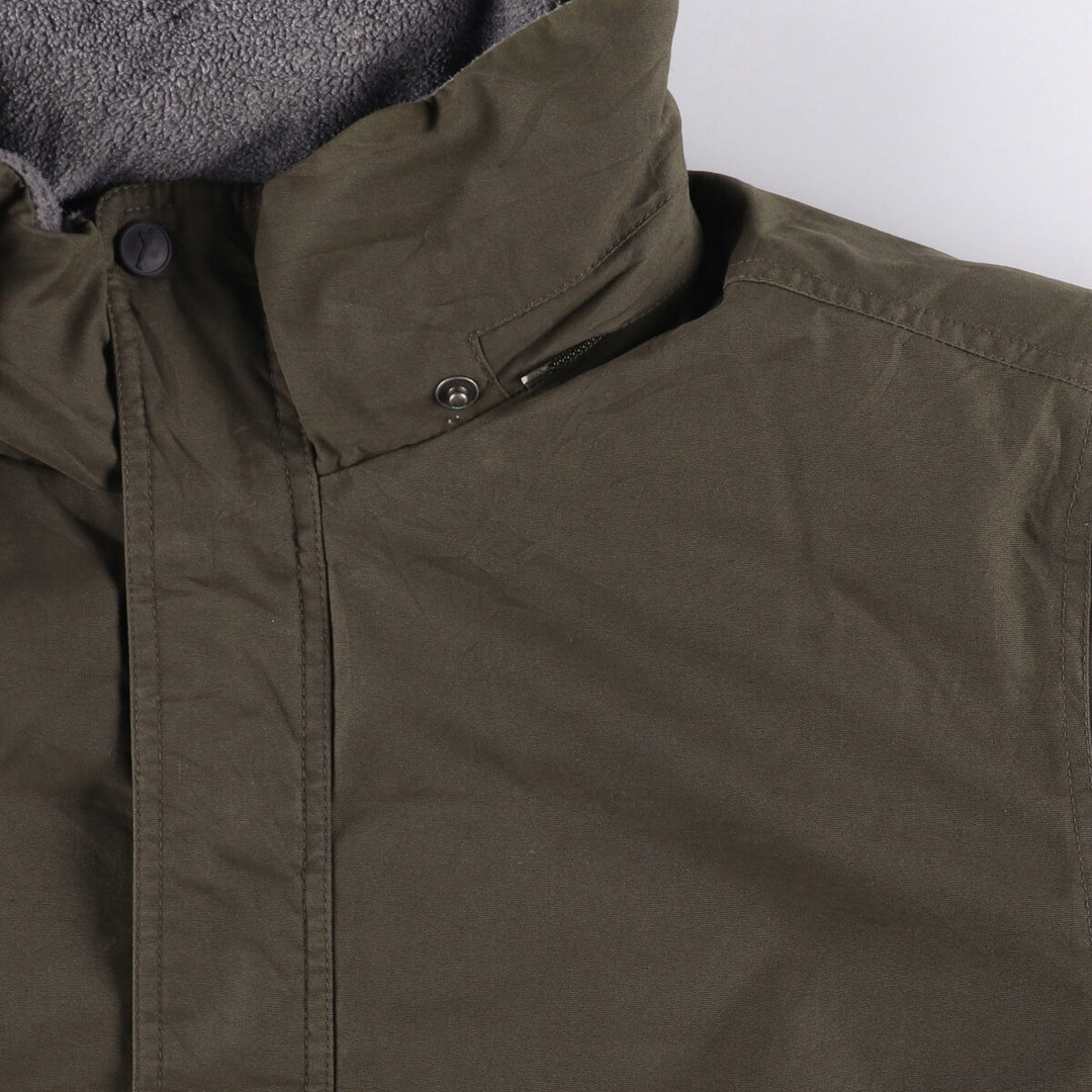 Eddie Bauer WEATHEREDGE Goose Down Jacket, Men's Size L polyester Khaki type Vintage Second Hand