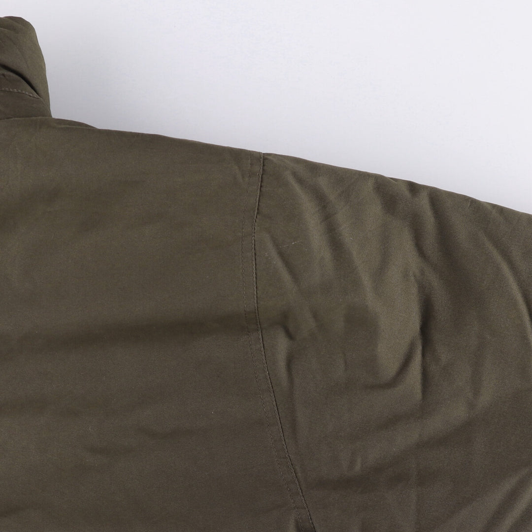 Eddie Bauer WEATHEREDGE Goose Down Jacket, Men's Size L polyester Khaki type Vintage Second Hand