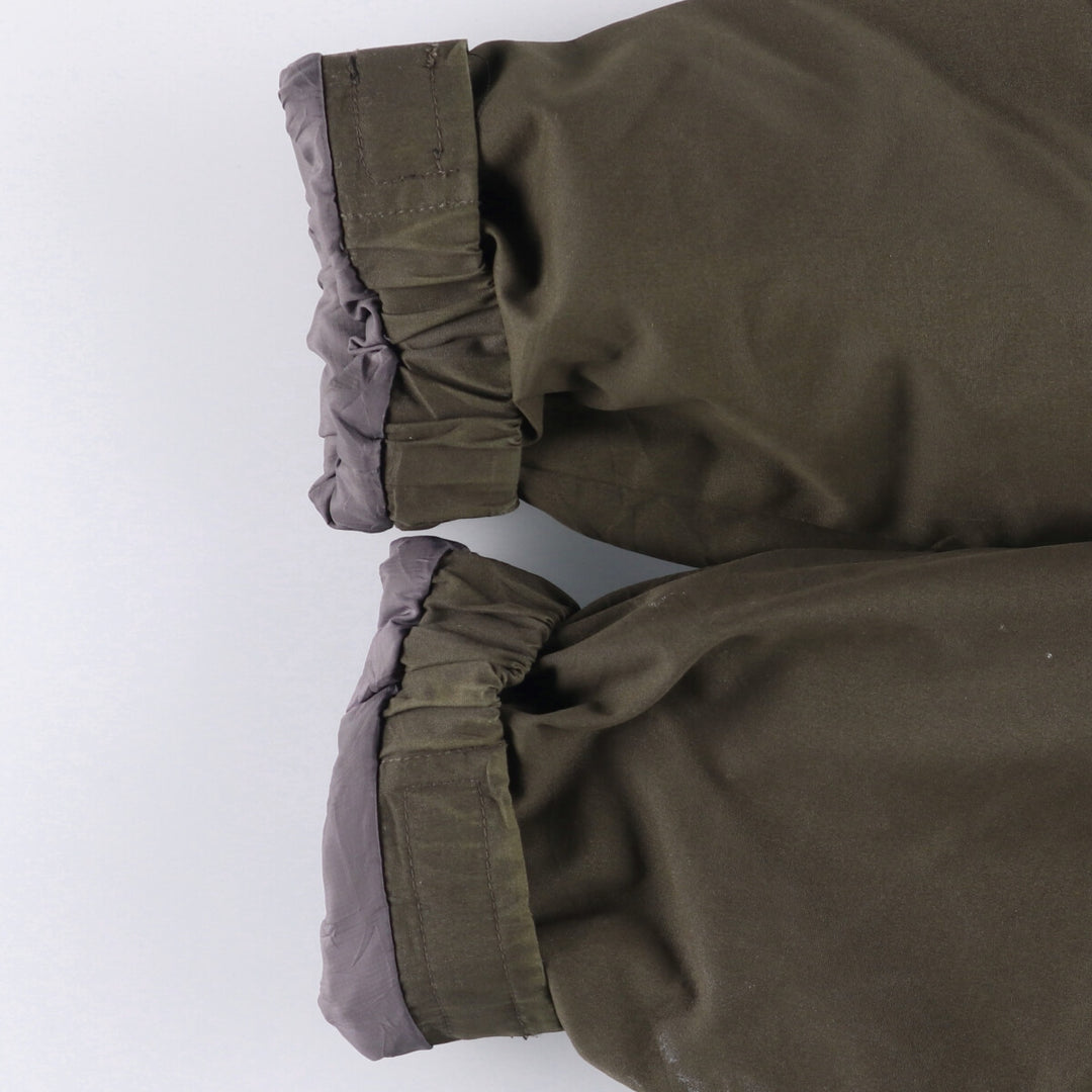 Eddie Bauer WEATHEREDGE Goose Down Jacket, Men's Size L polyester Khaki type Vintage Second Hand