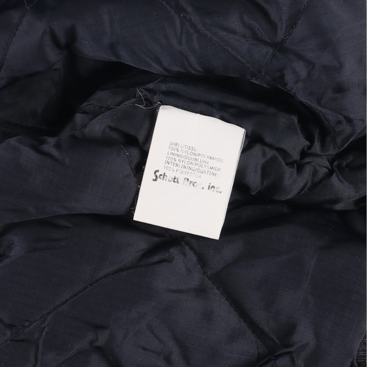 Civilian Shot SCHOTT CWU-45 Nylon navy blue type Vintage Second Hand