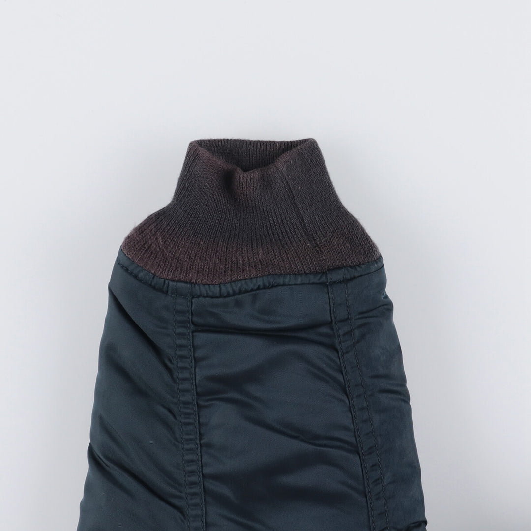 Civilian Shot SCHOTT CWU-45 Nylon navy blue type Vintage Second Hand