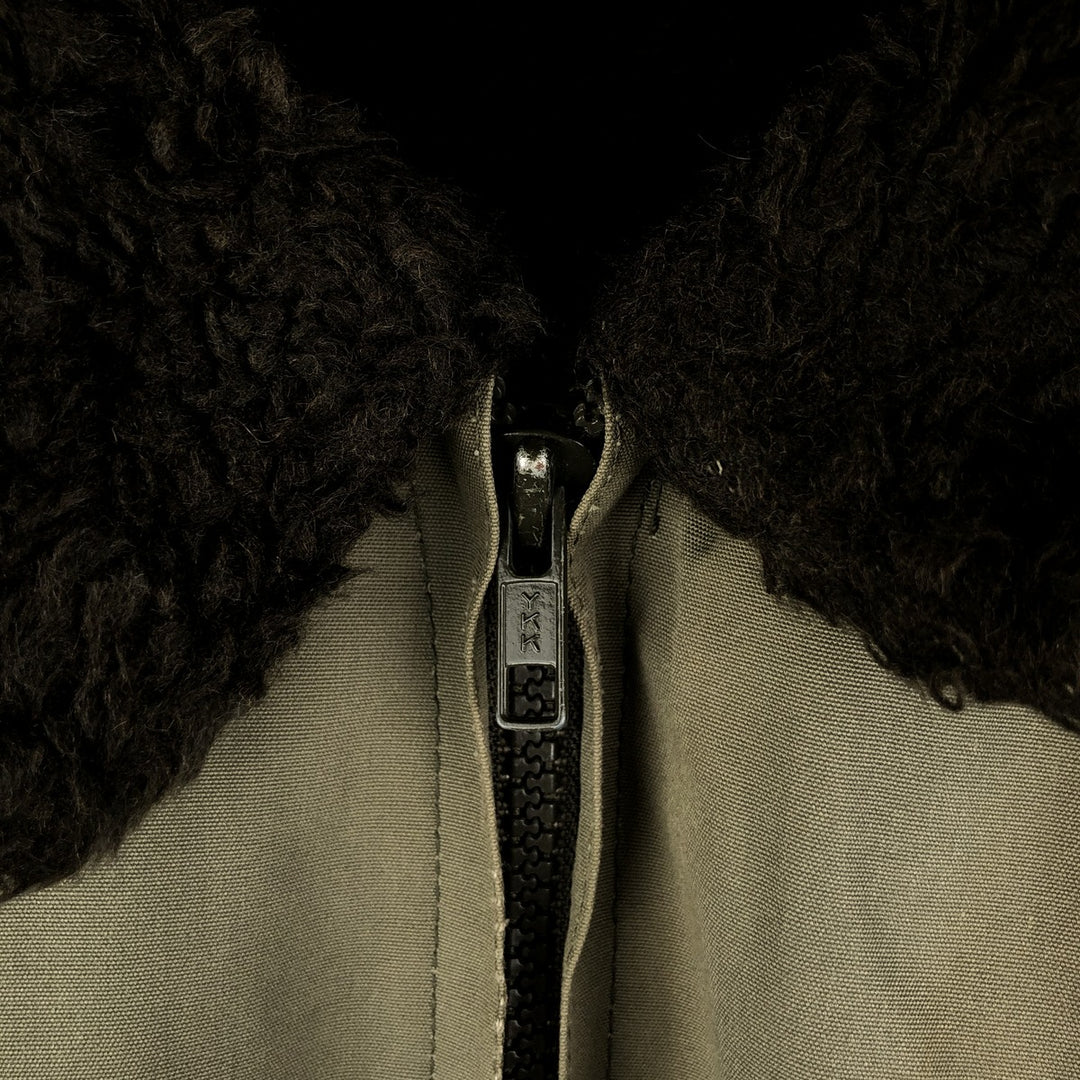 Military flight jacket, men's size L unclear Khaki type Vintage Second Hand