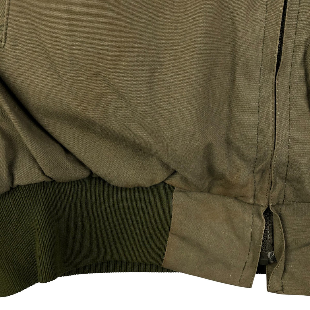 Military flight jacket, men's size L unclear Khaki type Vintage Second Hand