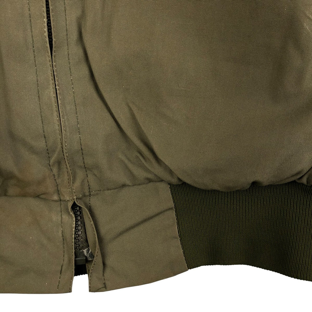 Military flight jacket, men's size L unclear Khaki type Vintage Second Hand