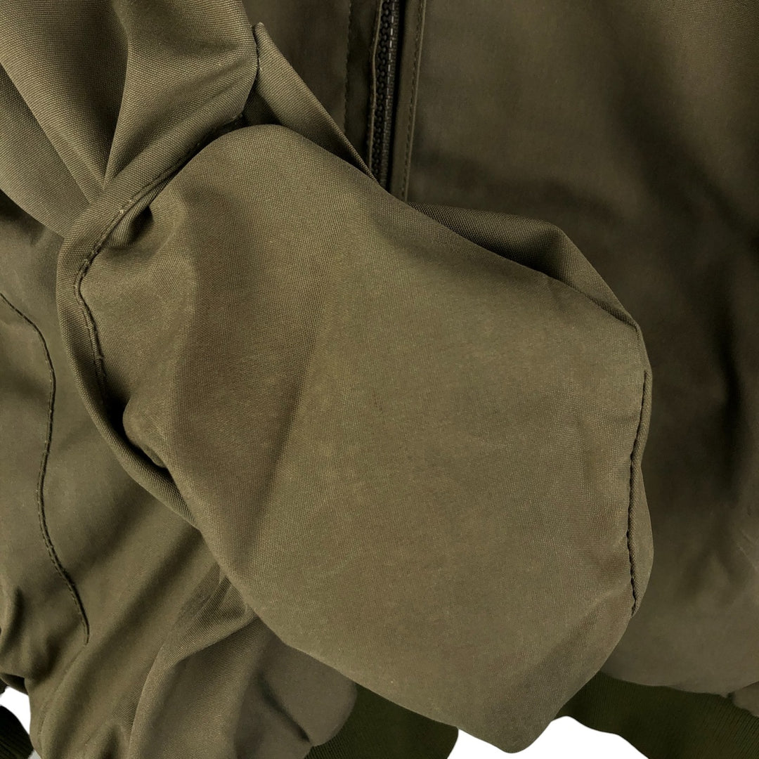 Military flight jacket, men's size L unclear Khaki type Vintage Second Hand