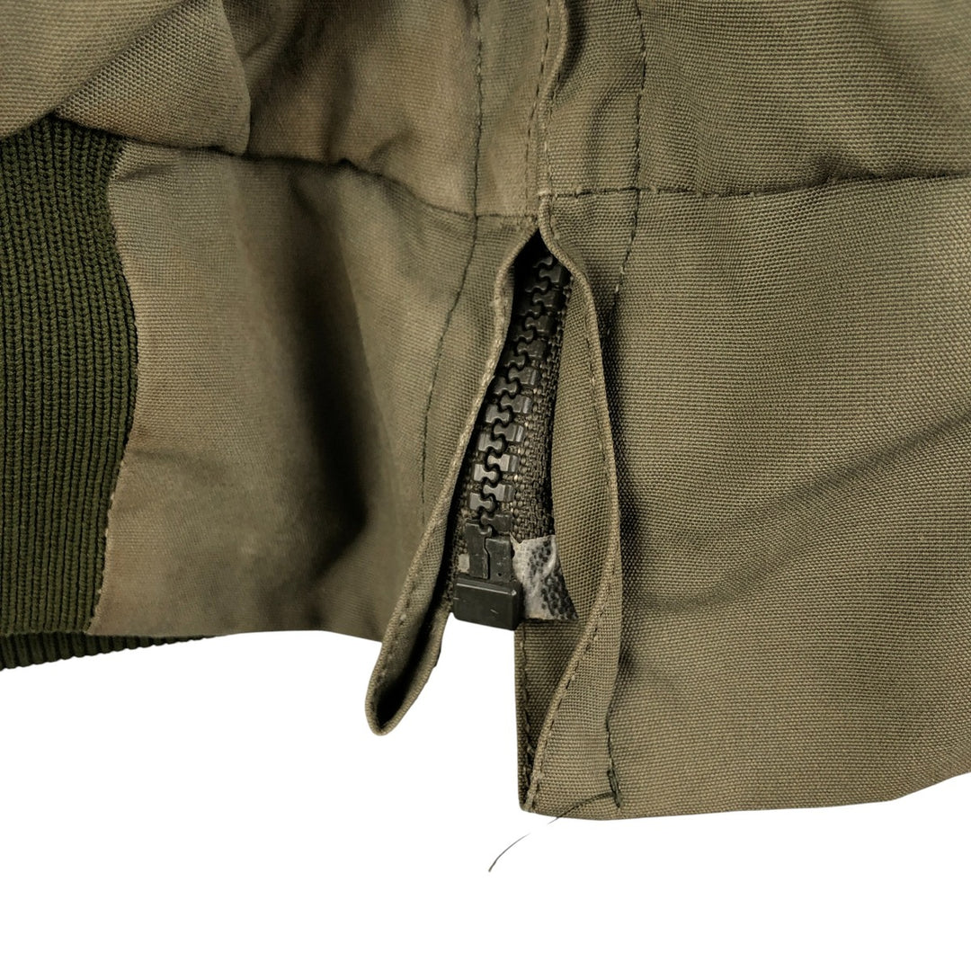 Military flight jacket, men's size L unclear Khaki type Vintage Second Hand