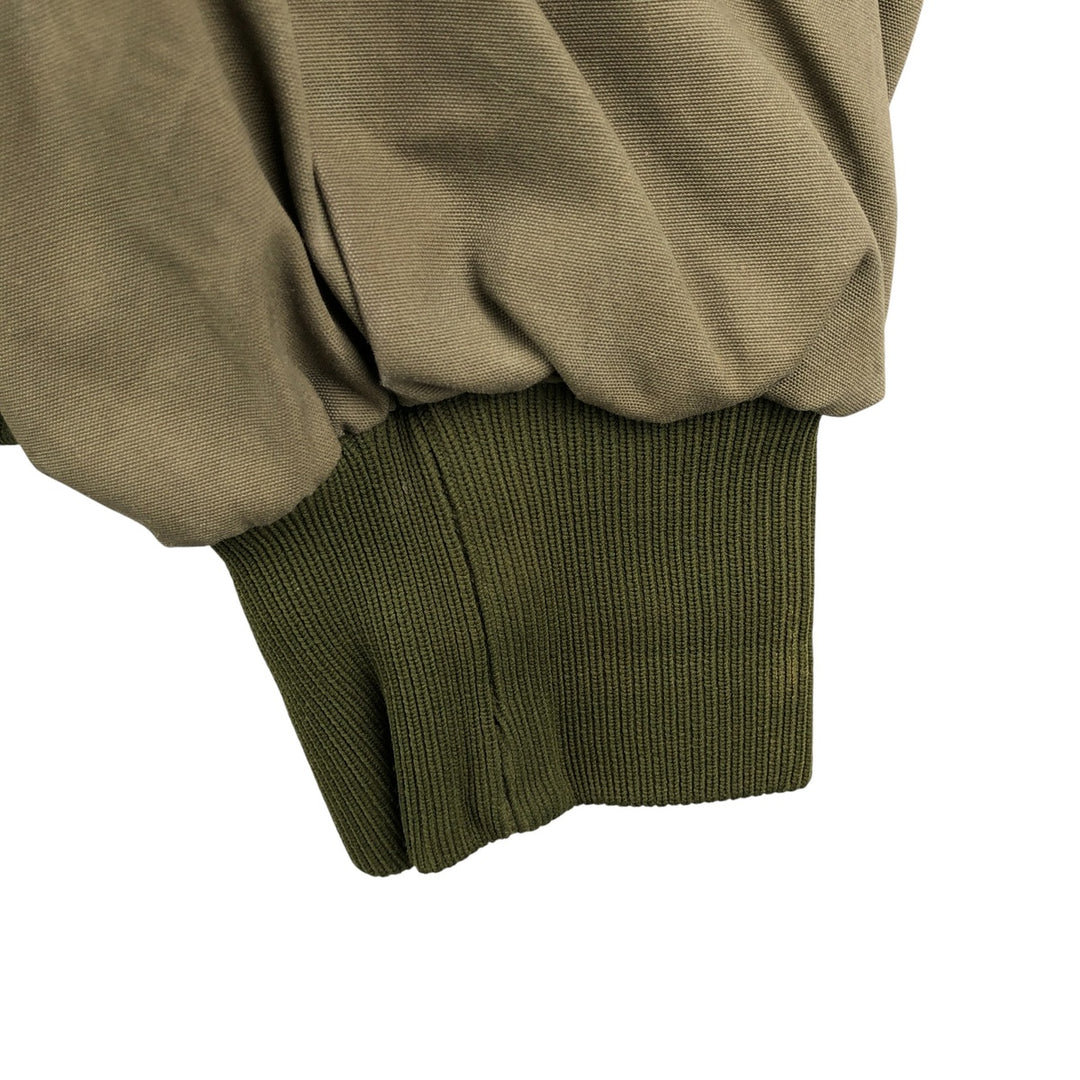 Military flight jacket, men's size L unclear Khaki type Vintage Second Hand