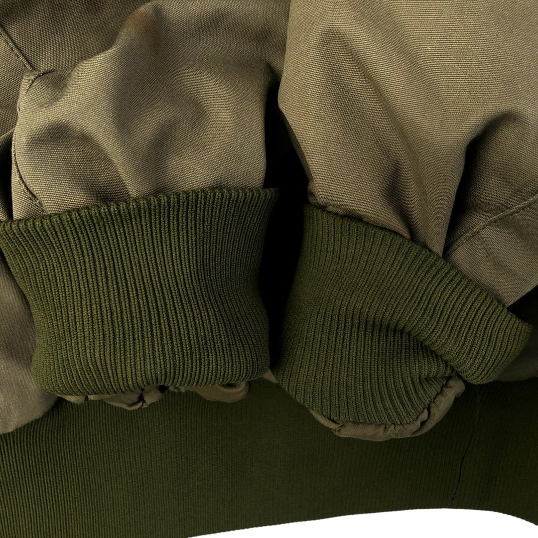 Military flight jacket, men's size L unclear Khaki type Vintage Second Hand