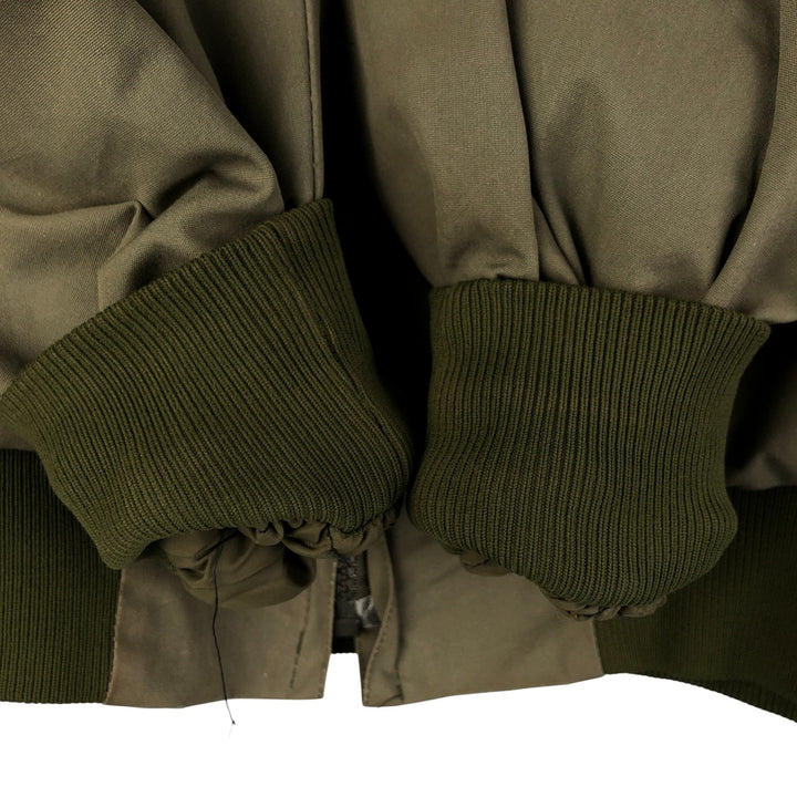 Military flight jacket, men's size L unclear Khaki type Vintage Second Hand