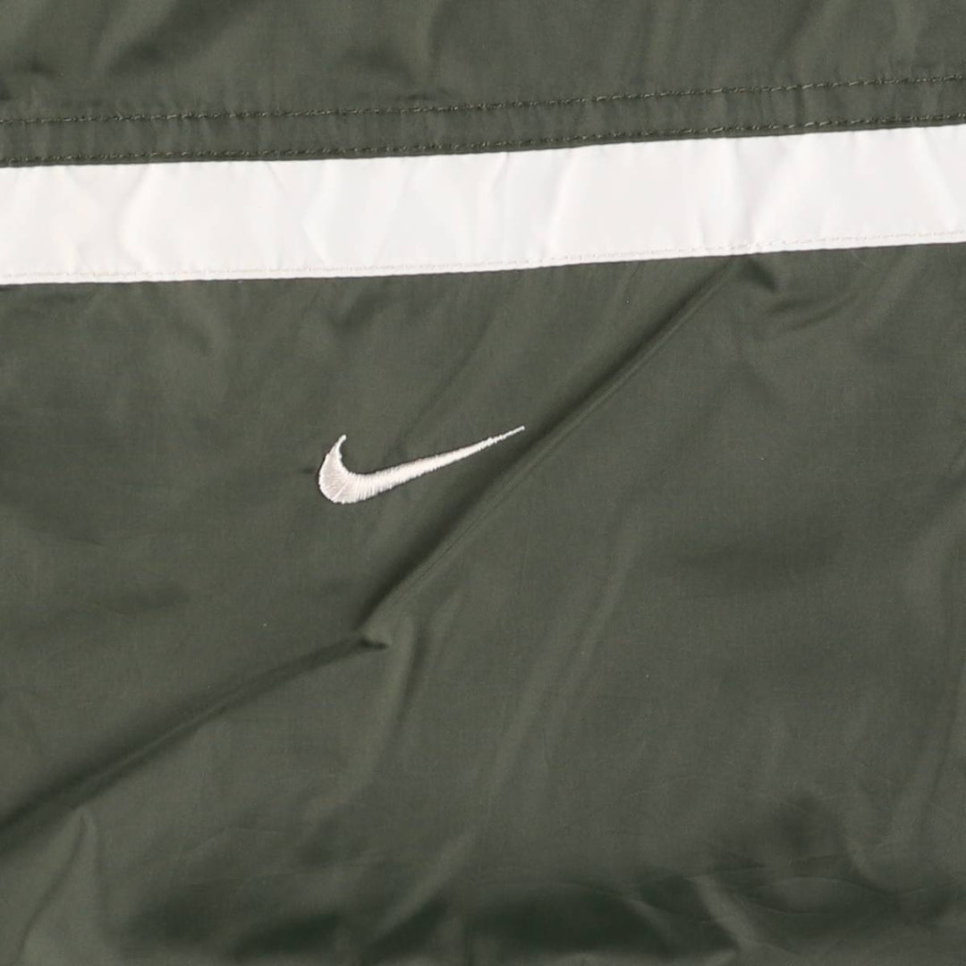 90'S Nike NIKE Nylon Jacket Men's XL Size Vintage Nylon green type Vintage Second Hand
