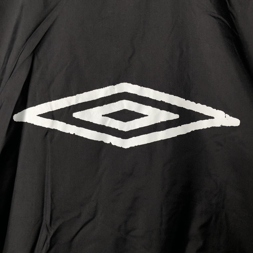 2000'S Umbro Back Logo Nylon Jacket, Men's Size Small polyamide red type Vintage Second Hand