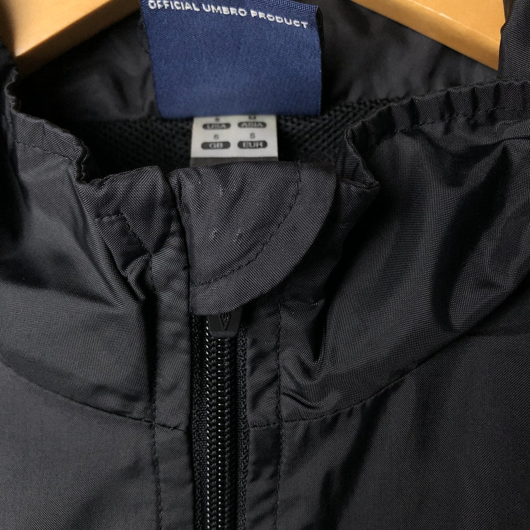 2000'S Umbro Back Logo Nylon Jacket, Men's Size Small polyamide red type Vintage Second Hand