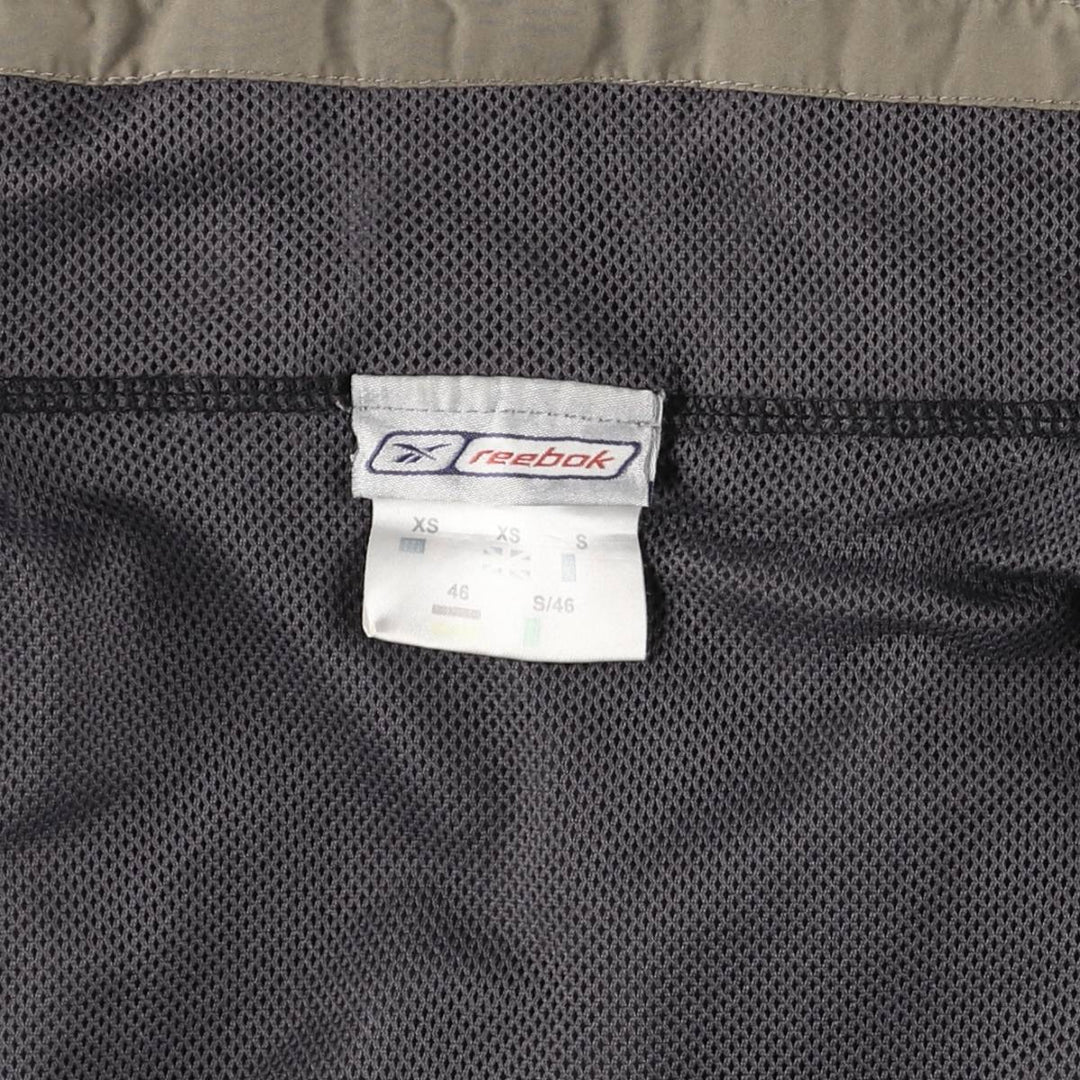 Reebok Nylon Jacket, Men's Size XS polyester gray type Vintage Second Hand