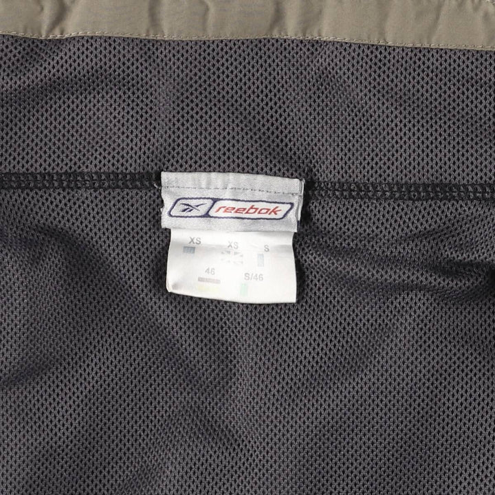 Reebok Nylon Jacket, Men's Size XS polyester gray type Vintage Second Hand