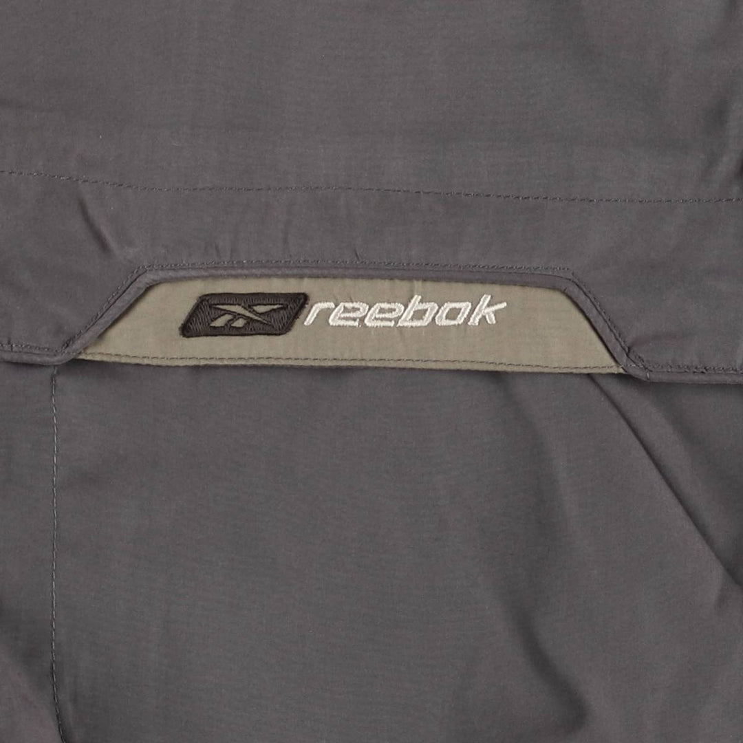 Reebok Nylon Jacket, Men's Size XS polyester gray type Vintage Second Hand