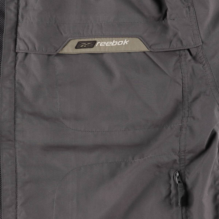 Reebok Nylon Jacket, Men's Size XS polyester gray type Vintage Second Hand