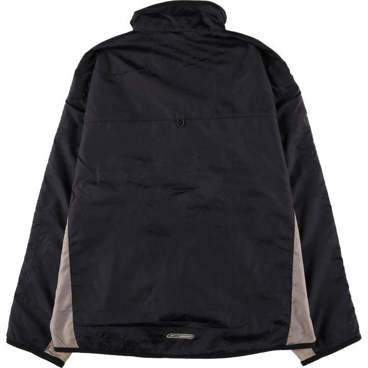 ~00'S Reebok nylon jacket, men's size M Nylon black type Vintage Second Hand