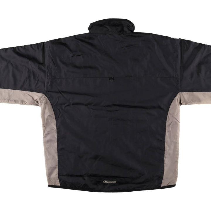 ~00'S Reebok nylon jacket, men's size M Nylon black type Vintage Second Hand