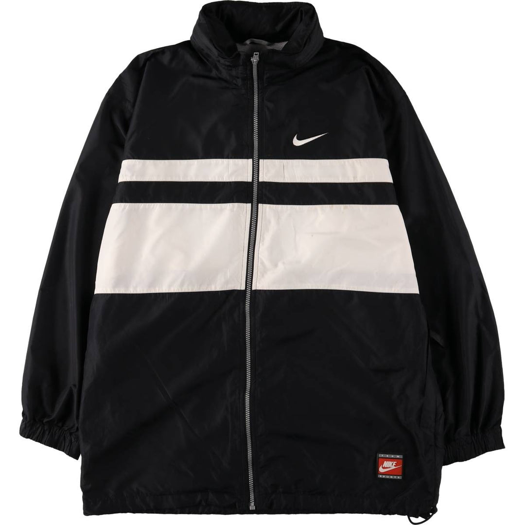 90'S Nike NIKE Nylon Jacket Men's M Size Vintage polyester white type Vintage Second Hand