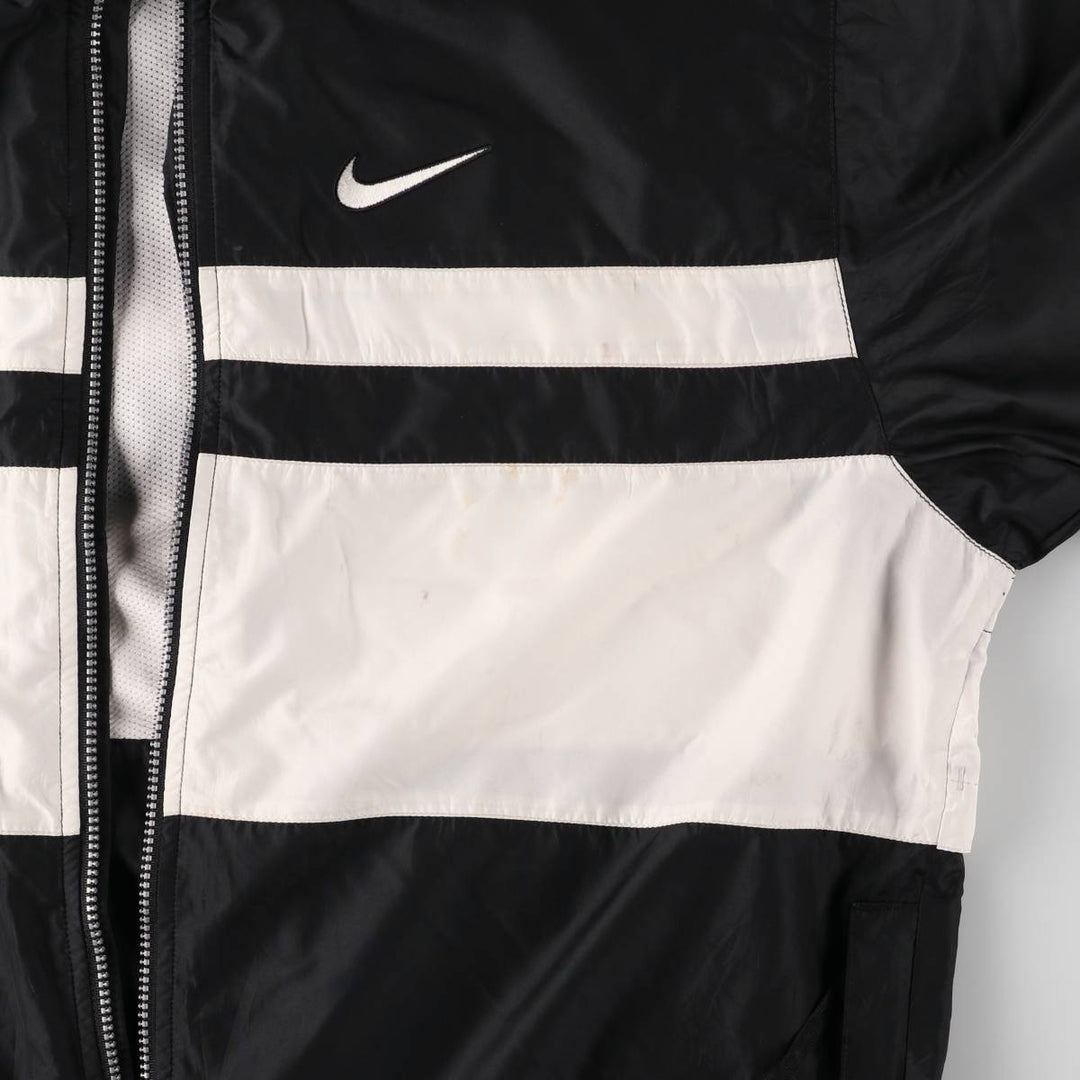 90'S Nike NIKE Nylon Jacket Men's M Size Vintage polyester white type Vintage Second Hand