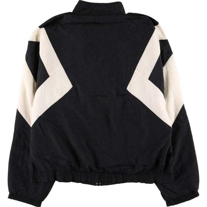 90'S Reebok Nylon Jacket, Men's M Size, Vintage Nylon black type Vintage Second Hand