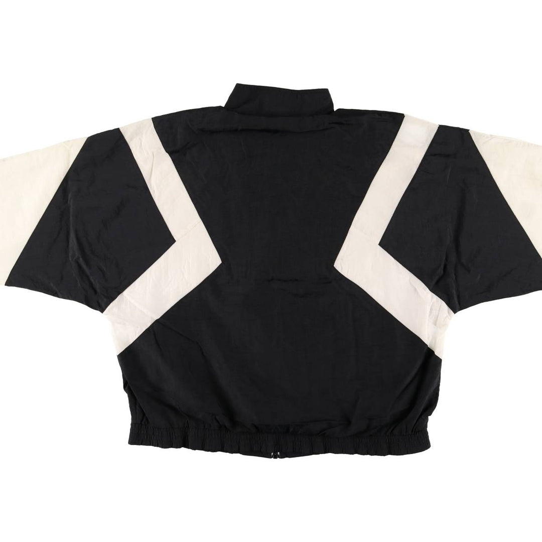 90'S Reebok Nylon Jacket, Men's M Size, Vintage Nylon black type Vintage Second Hand