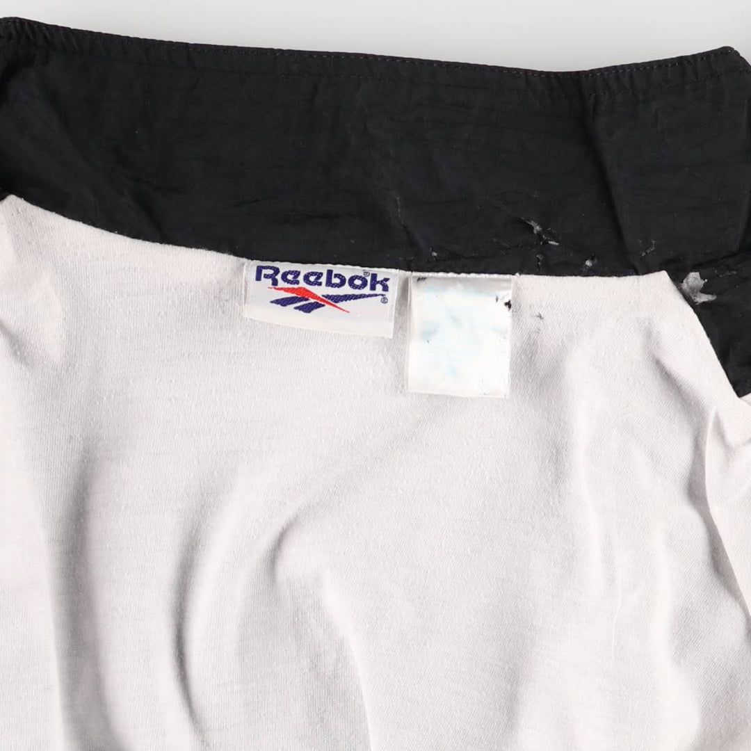 90'S Reebok Nylon Jacket, Men's M Size, Vintage Nylon black type Vintage Second Hand