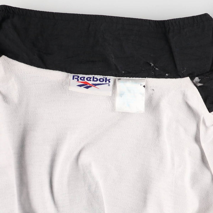 90'S Reebok Nylon Jacket, Men's M Size, Vintage Nylon black type Vintage Second Hand