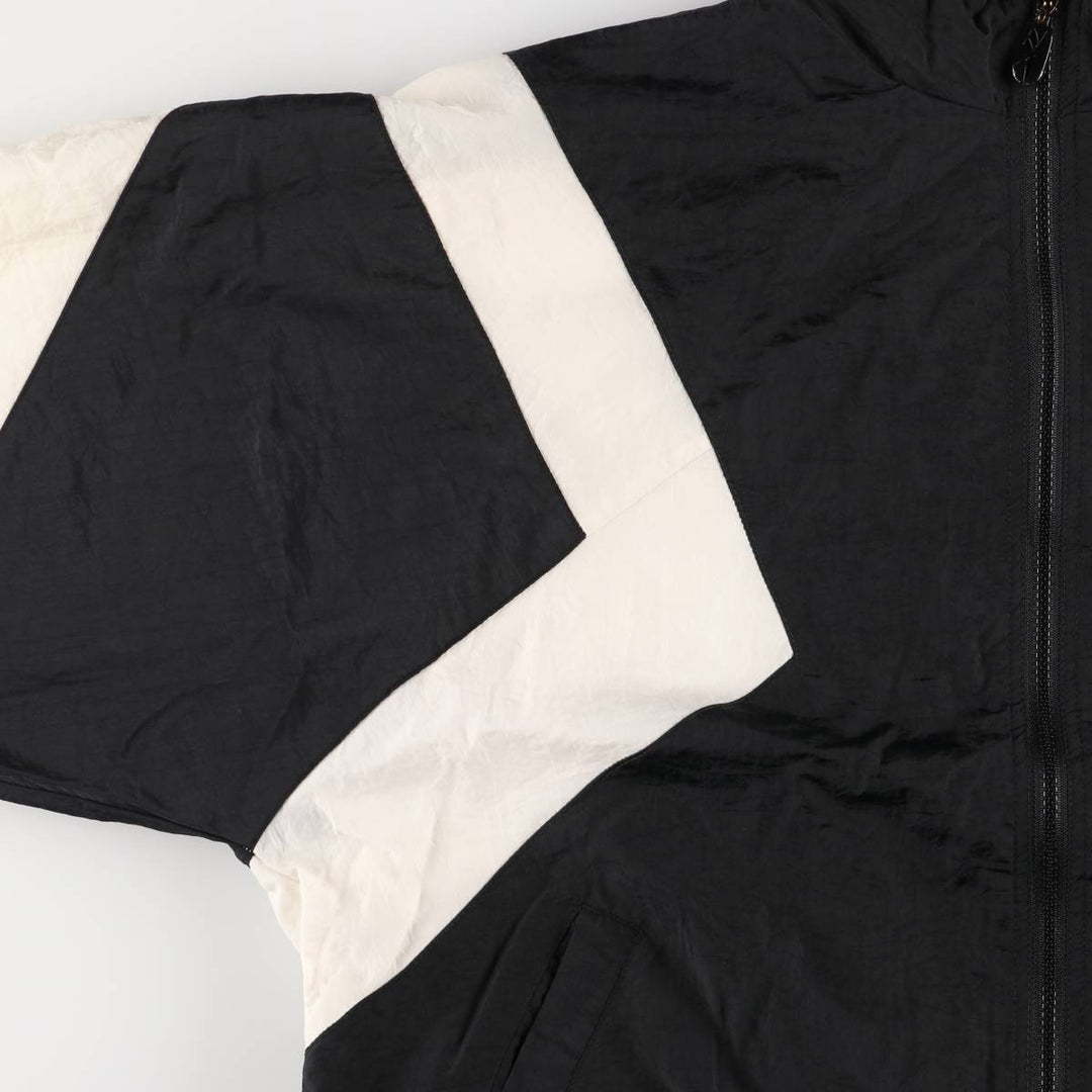 90'S Reebok Nylon Jacket, Men's M Size, Vintage Nylon black type Vintage Second Hand