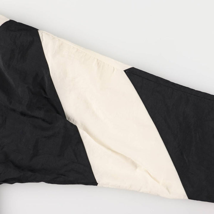 90'S Reebok Nylon Jacket, Men's M Size, Vintage Nylon black type Vintage Second Hand