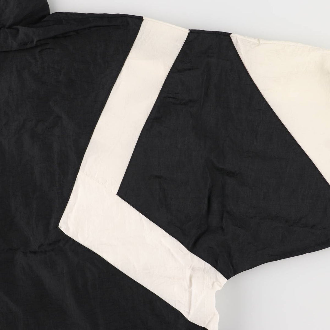 90'S Reebok Nylon Jacket, Men's M Size, Vintage Nylon black type Vintage Second Hand