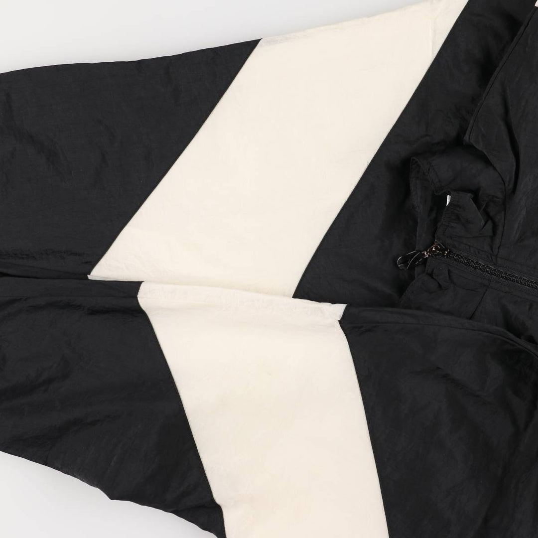 90'S Reebok Nylon Jacket, Men's M Size, Vintage Nylon black type Vintage Second Hand