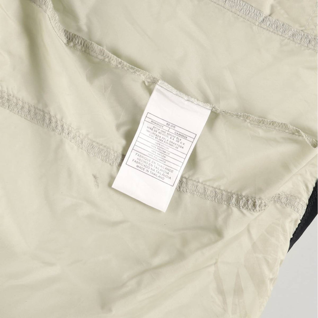 90'S Nike Windbreaker Men's Size L Vintage polyester Beige type Vintage Second Hand