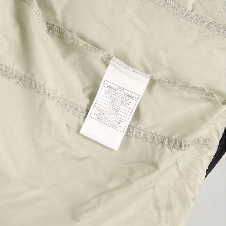 90'S Nike Windbreaker Men's Size L Vintage polyester Beige type Vintage Second Hand